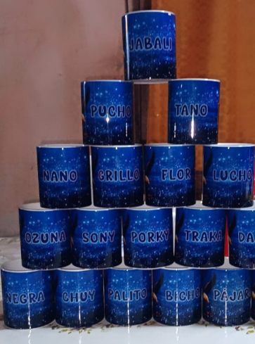 TAZAS DE CERAMICA